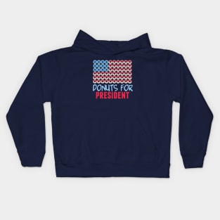 Donuts for President Kids Hoodie